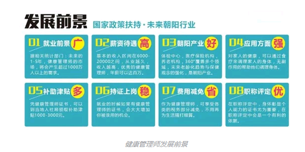 2021年高級健康管理師未來的就業方向有哪些？